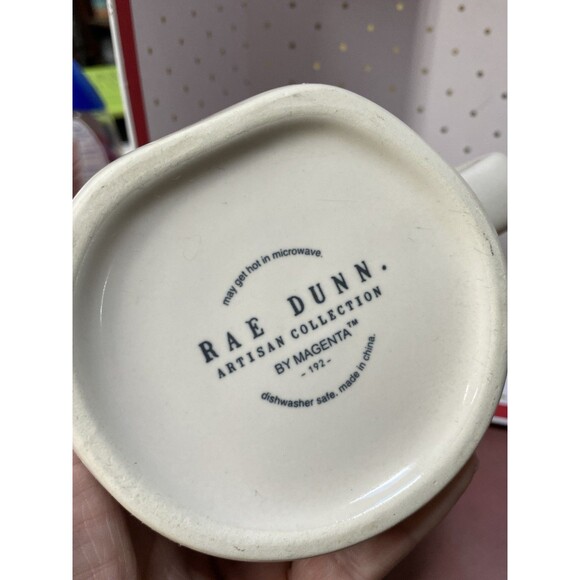 Rae Dunn Artisan Collection HANGRY White Coffee Mug Cup by Magenta 2020 - Picture 6 of 7